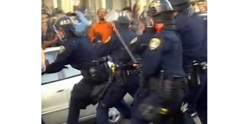 В Калифорнии полицейские избили ветеранов