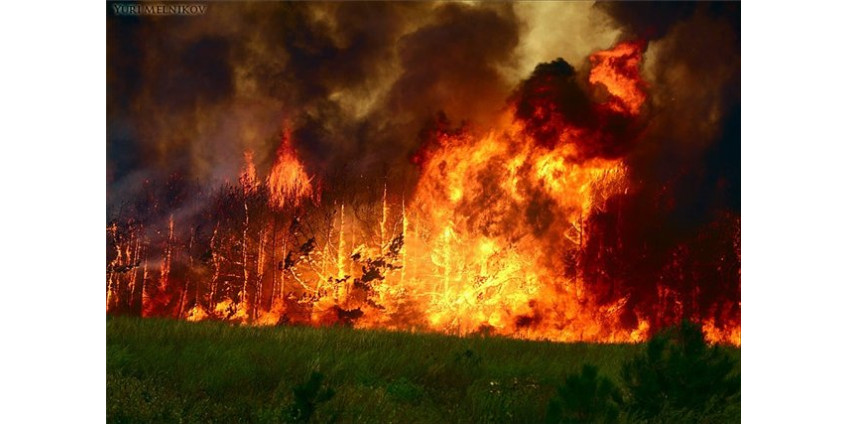 Пожар в Неваде принимает угрожающие масштабы