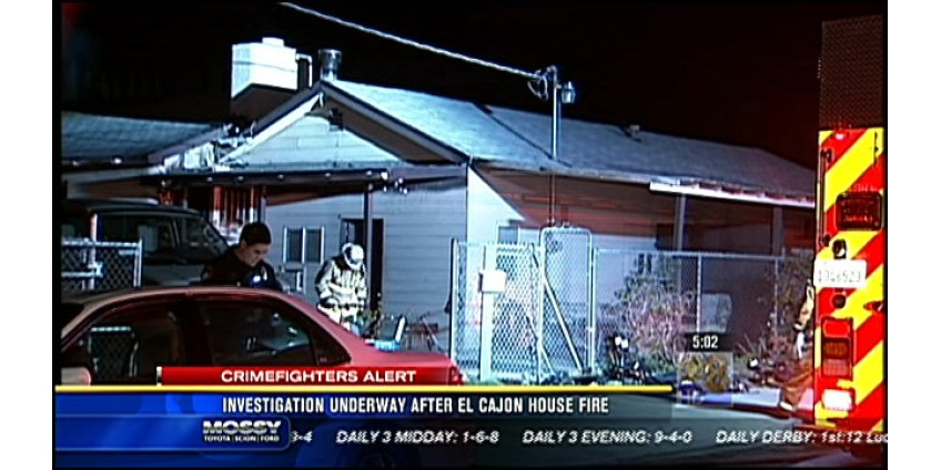 Продолжается выяснение причин пожара в El Cajon