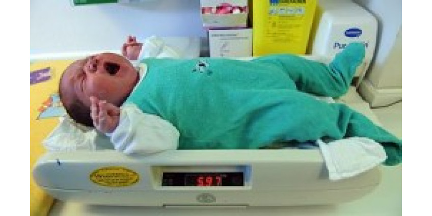 В Сан-Диего родился настоящий богатырь