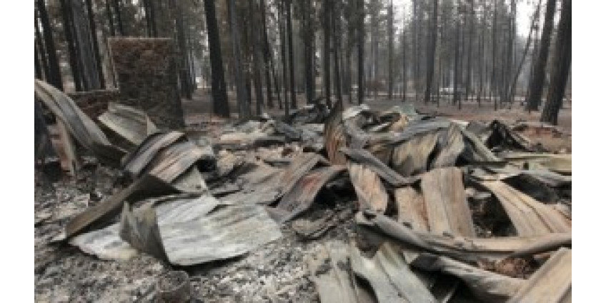 Последствия калифорнийского пожара
