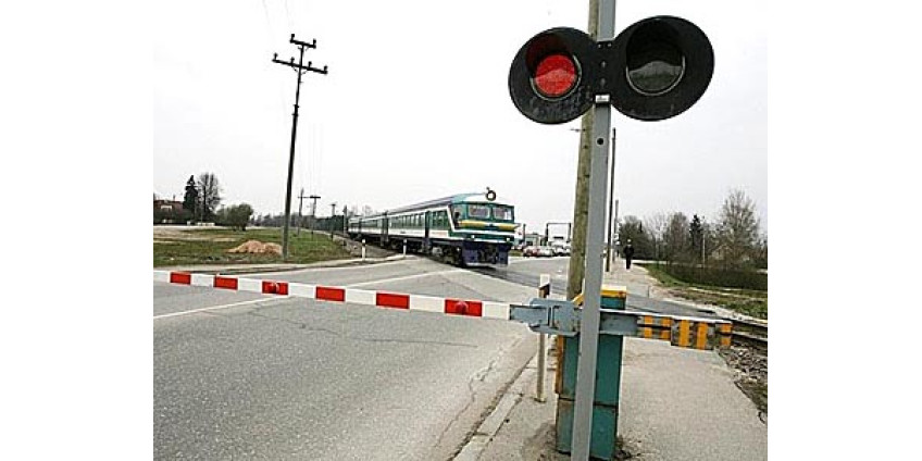 ДТП на железнодорожном переезде