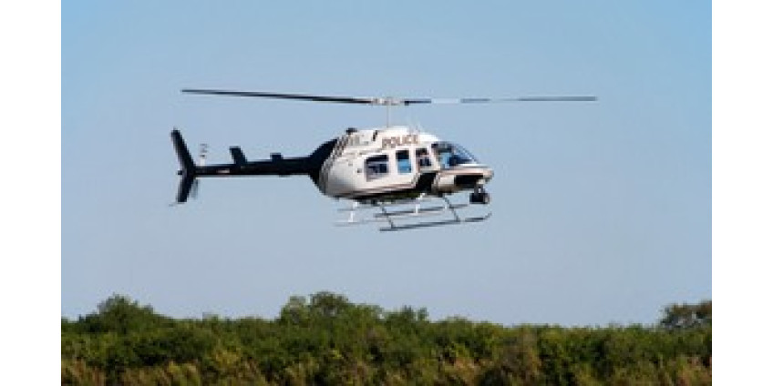 Два полицейских вертолета столкнулись в воздухе