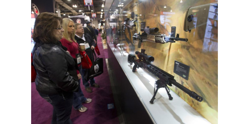 В Вегасе проходит выставка оружия