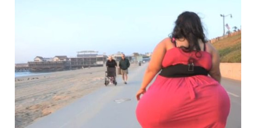 Обладательница самых больших ягодиц в мире живет в Городе Ангелов 