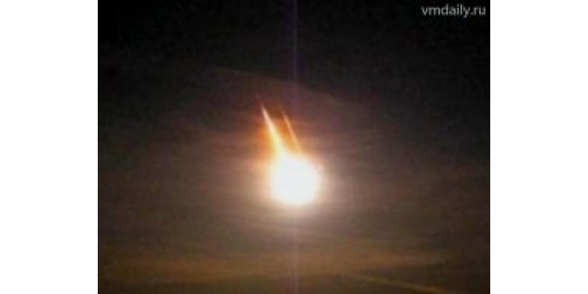 В Калифорнии жители наблюдали метеорит