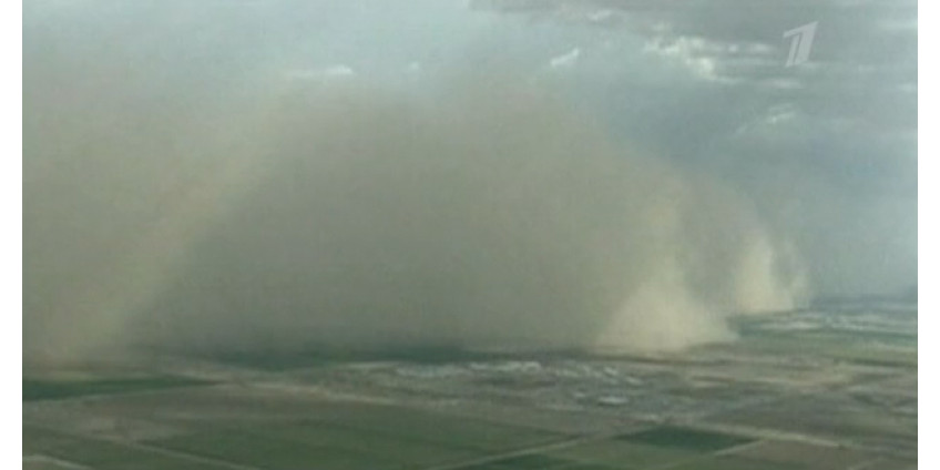 Гигантское облако пыли накрыло Аризону