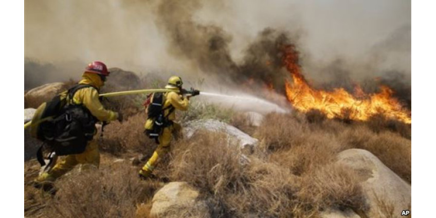 В Калифорнии ожидается долгий сезон лесных пожаров