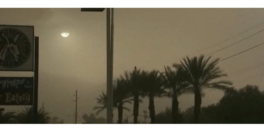 Финикс накрыла песчаная буря