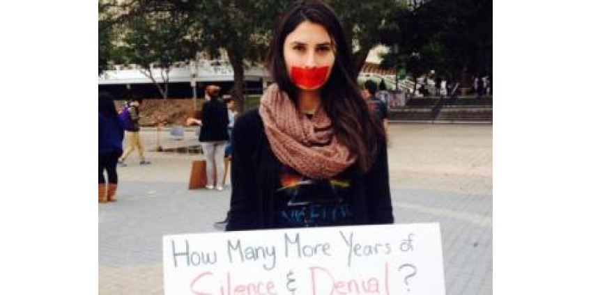 Калифорнийские студенты протестуют против отрицания Геноцида армян