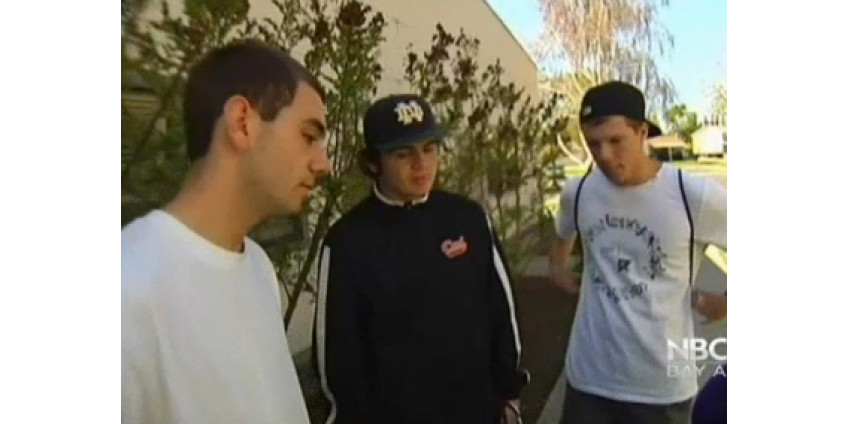 Школьники в Калифорнии спасли женщину на пожаре