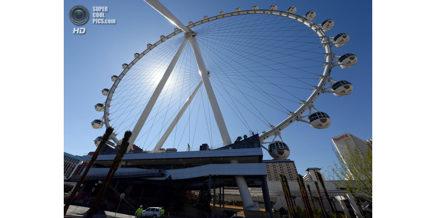 В Вегасе открывают самое большое в мире колесо обозрения 
