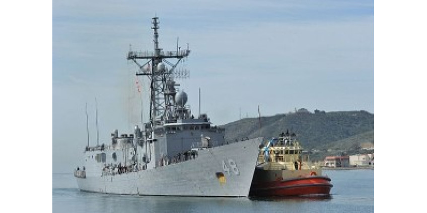 Из Сан-Диего вышел военный корабль USS Vandegrift