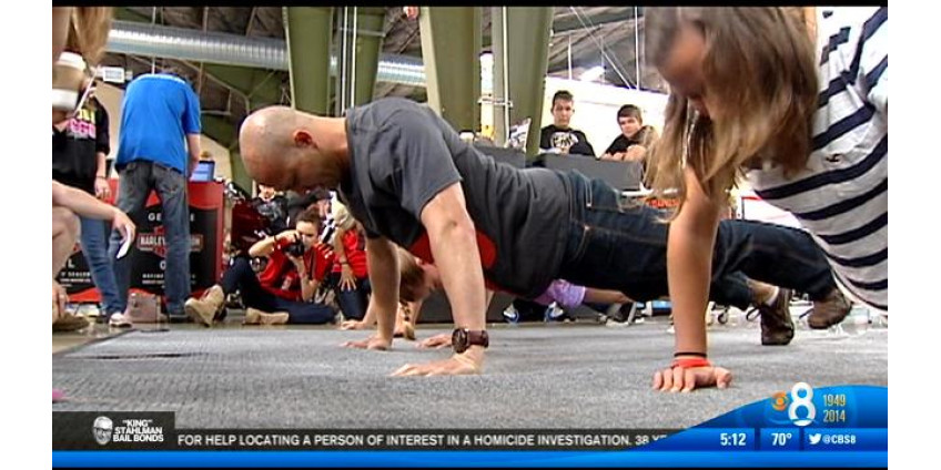 Соревнования по отжиманиям помогут нуждающимся