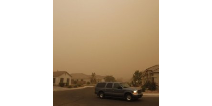 Аризону накрыла песчаная буря