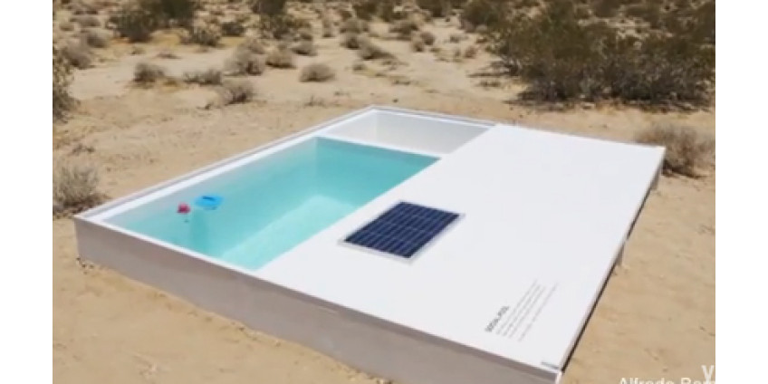 В пустыне Калифорнии можно найти «социальный бассейн» 