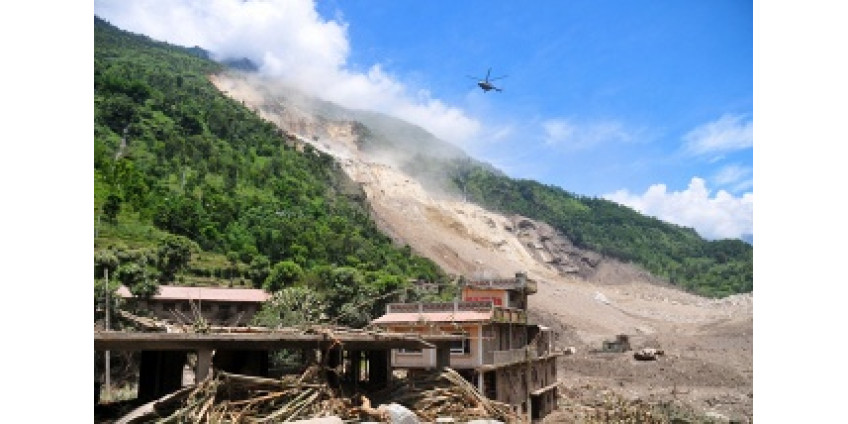 Из-за оползней погиб один человек