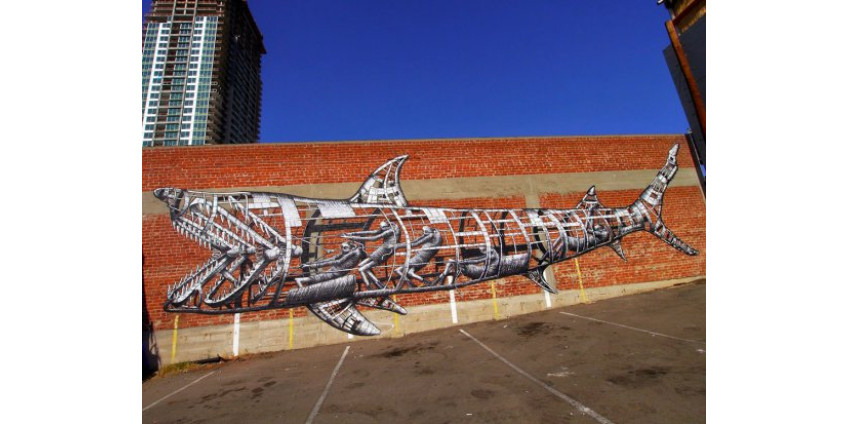 В Сан-Диего появилась механическая акула