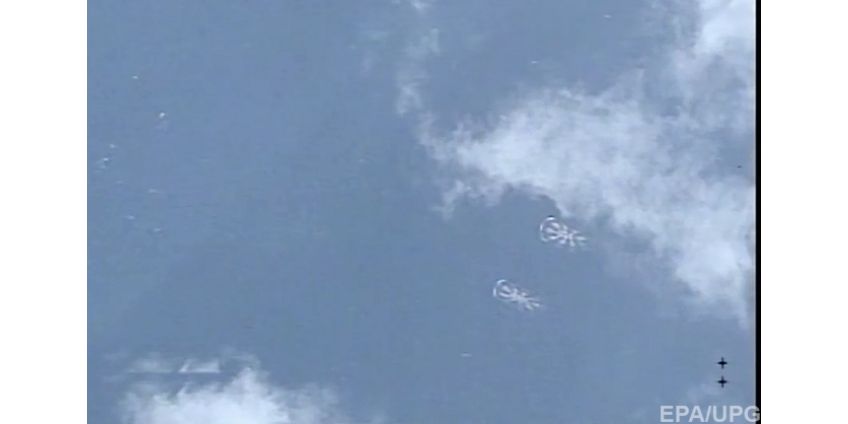 Orion успешно приводнился в Тихом океане