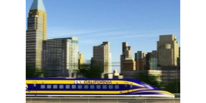 В Калифорнии планируют строительство скоростной железнодорожной магистрали