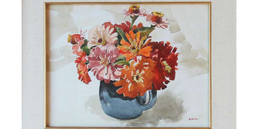 На аукцион в Лос-Анджелесе выставлена акварель Гитлера