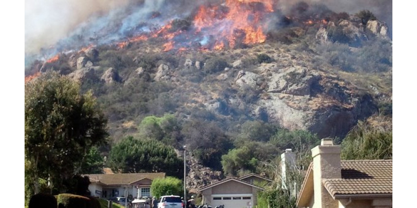 Калифорния вновь охвачена пламенем