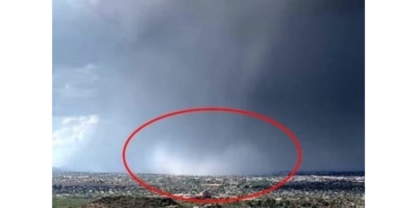 Дождевая бомба в Аризоне 