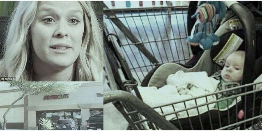 Женщина из Аризоны забыла своего грудного ребенка в супермаркете
