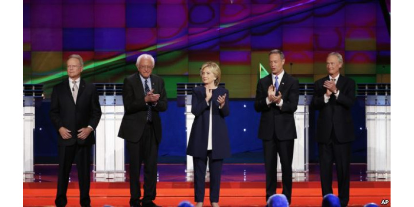 В Вегасе проходят дебаты между участниками предвыборной гонки 