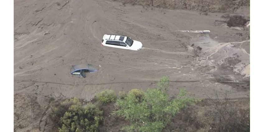 На Лос-Анджелес обрушилась буря