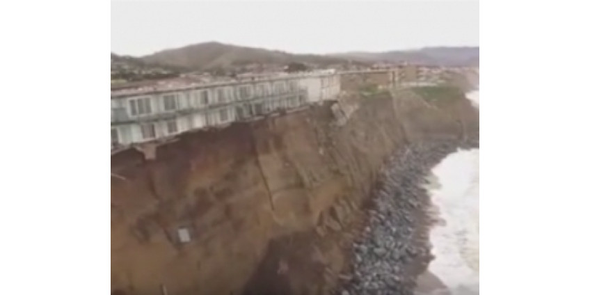 Эль-Ниньо разрушает дома в Калифорнии