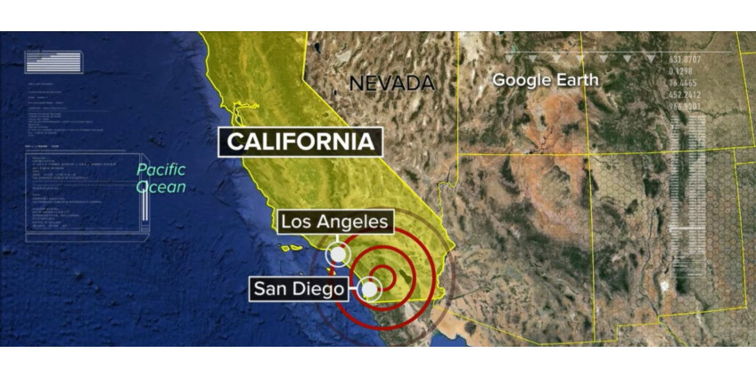 Южную Калифорнию потрясло землетрясение магнитудой 5.2 балла