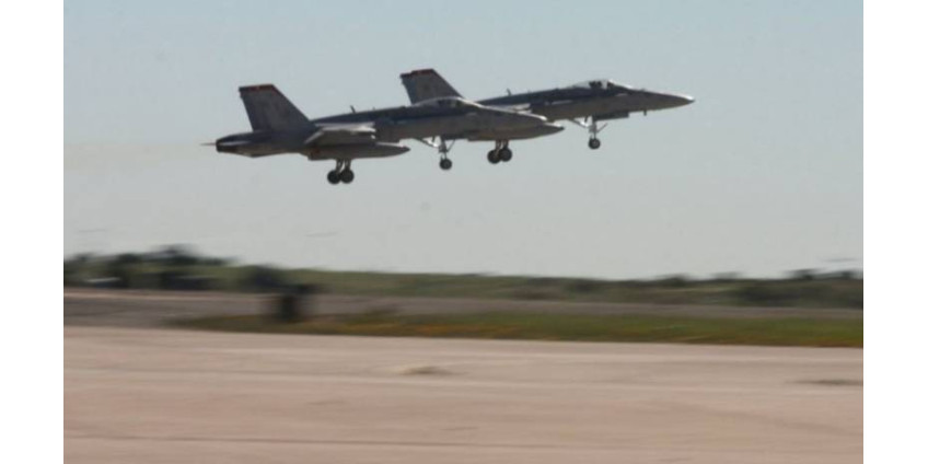 В Калифорнии потерпел крушение истребитель-бомбардировщик