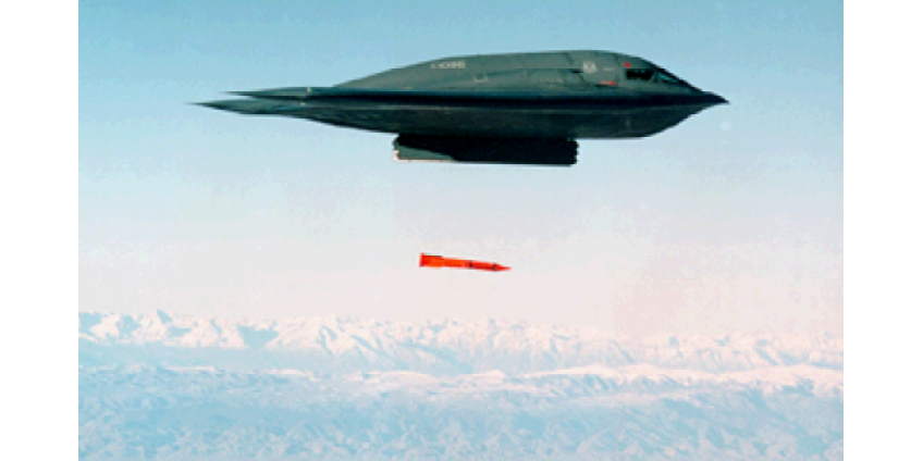 В Неваде испытали атомные бомбы