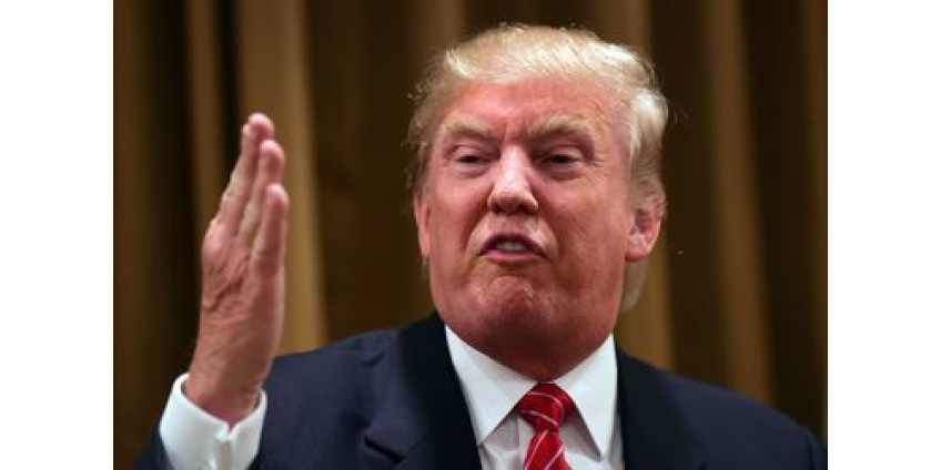 Возле отеля Трампа в Лас-Вегасе протестуют сотрудники отелей