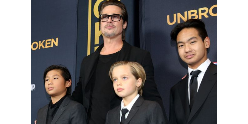 Службы защиты детей из Лос-Анджелеса оставила Бреда Питта в покое