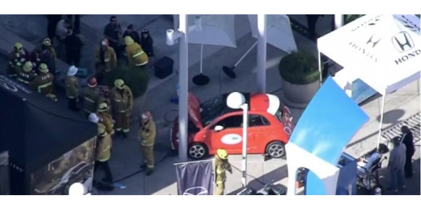 6 человек были ранены на автосалоне в Лос-Анджелесе