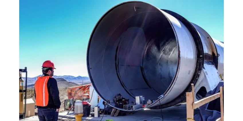 В Лас-Вегасе приступили к возведению действующего Hyperloop