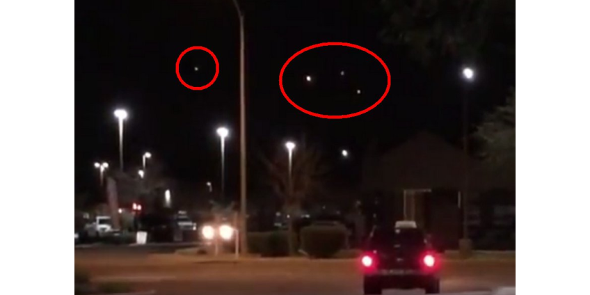 Жители Феникса наблюдали непонятное явление в небе