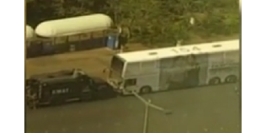 В сети появилось видео задержания стрелка из Лас-Вегаса 