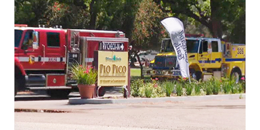 К Сан-Диего начали подбираться лесные пожары