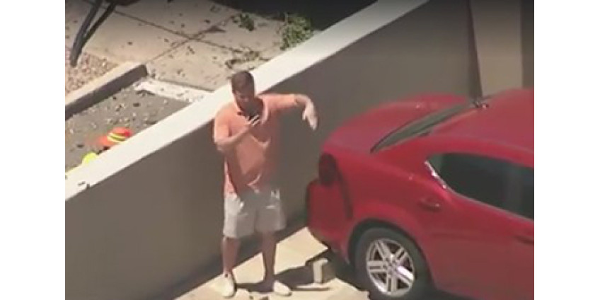 Мечтающий о славе житель Аризоны исполнил зажигательный танец для снимавшей новости телекомпании