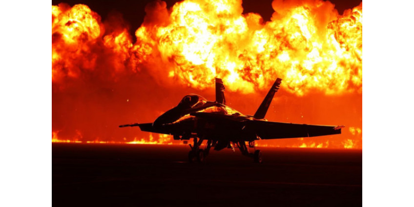 На авиабазе возле Сан-Диего произошел взрыв