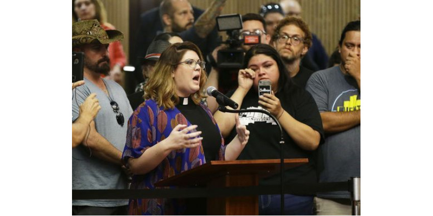 В Финиксе состоялась акция против действий полиции