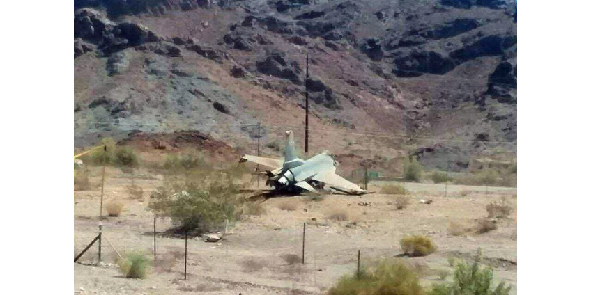 В Аризоне произошло крушение истребителя