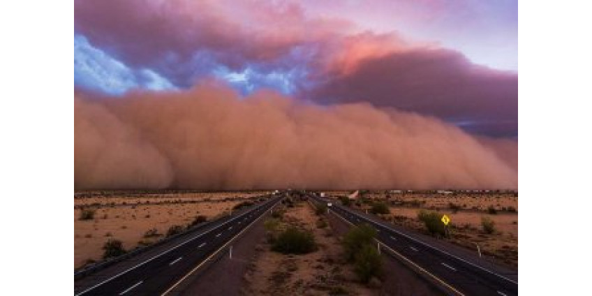 На Аризону обрушилась очередная пыльная буря