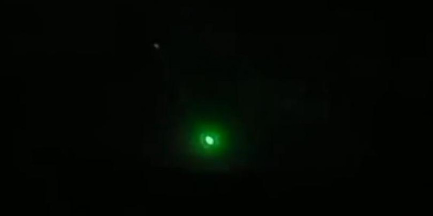 Житель Аризоны снял необычный зеленый НЛО