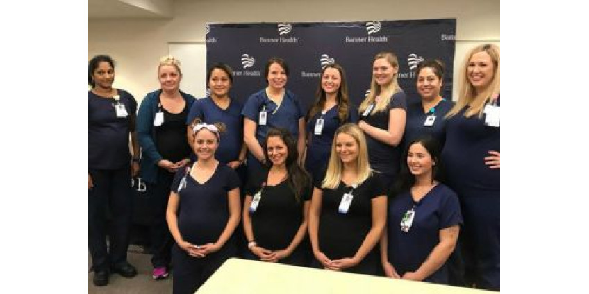 В одной из больниц Аризоны одновременно забеременели 16 медсестер