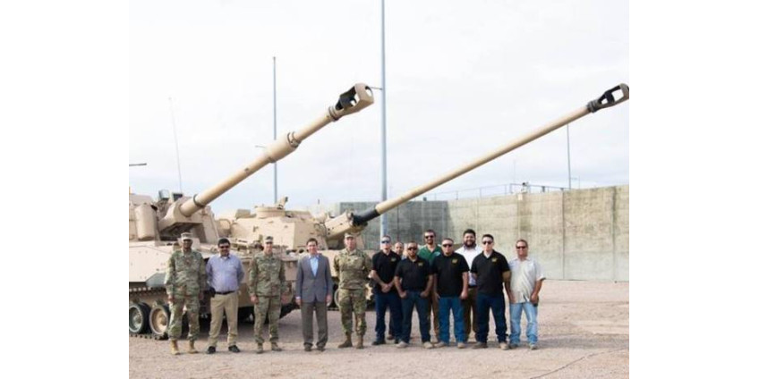 В Аризоне стартовали испытания новой дальнобойной САУ