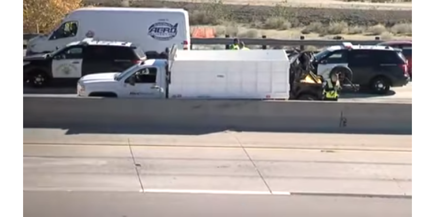 Авария на автостраде 14 в Калифорнии: один водитель скончался